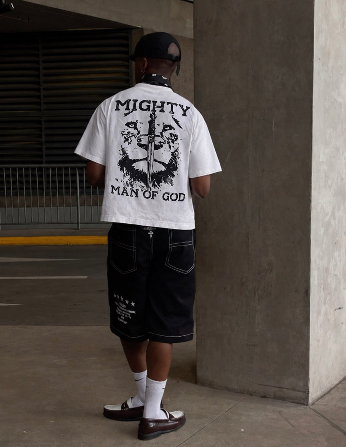 Man of God Oversized Boxy T-Shirt