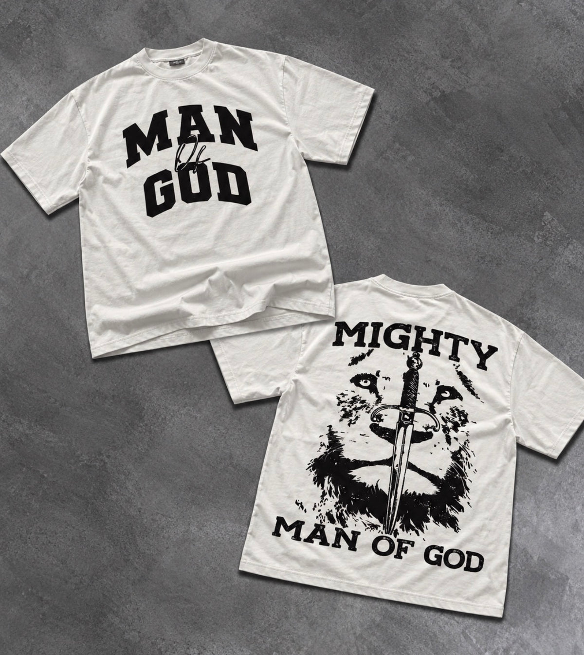 Man of God Oversized Boxy T-Shirt