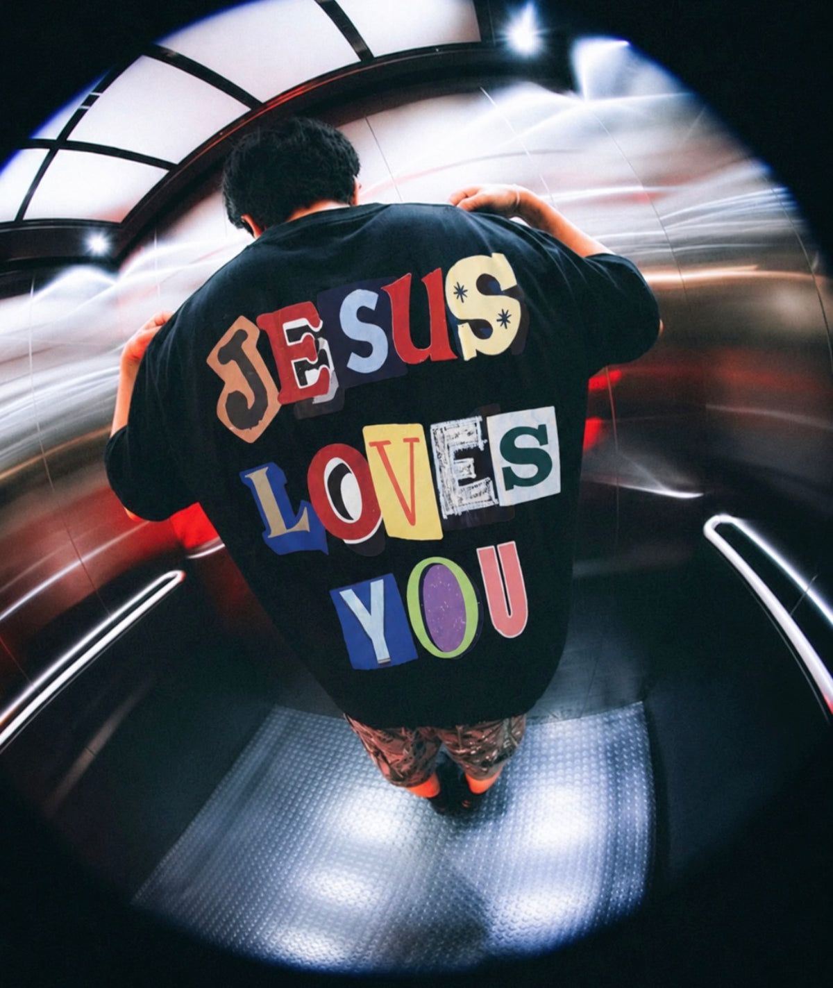 Jesus Loves You Oversized Boxy T-Shirt