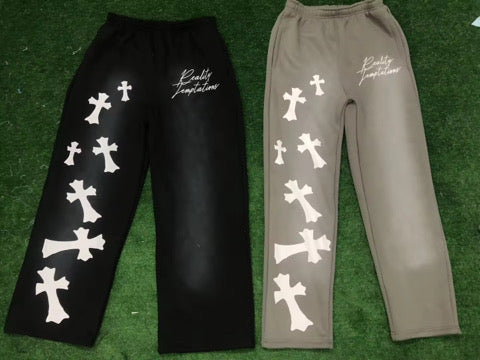(Oversized) Reality Temptations Sweat Pants (Straight Leg)